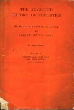 THE <em>A</em>DV<em>A</em>NCED THEORY <em>OF</em> ST<em>A</em>TISTICS  VOLUME 3 DESIGN <em>A</em>ND <em>A</em>N<em>A</em>LYSIS，<em>A</em>ND TIME-SERIES  THIRD EDITION