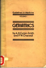 GUIDELI<em>N</em>ES I<em>N</em> MEDICI<em>N</em>E  VOL.1 GERIATRICS