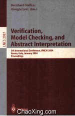 <em>Lecture</em> <em>Notes</em> <em>in</em> <em>Computer</em> <em>Science</em> 2937 Verification