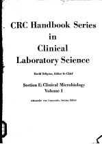 <em>CRC</em> <em>HANDBOOK</em> <em>SERIES</em> <em>IN</em> CL<em>IN</em>ICAL LABORATORY SCIENCE <em>VOLUME</em> Ⅰ