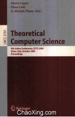 <em>Lecture</em> <em>Notes</em> <em>in</em> <em>Computer</em> <em>Science</em> 3701 Theoretical <em>Computer</em> <em>Science</em> 9th Italian Conference