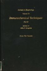 <em>METHODS</em> IN ENZYMOLOGY  VOLUME 73  IMMUNOCHEMICAL TECHNIQUES PART B