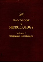 HANDBOOK <em>OF</em> MICROBIOLOGY  <em>VOLUME</em> Ⅰ ORGANISMIC MICROBIOLOGY