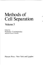 <em>METHODS</em> <em>OF</em> CELL SEPARATION VOLUEM 3