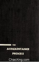 <em>The</em> Acquaintance <em>Process</em>