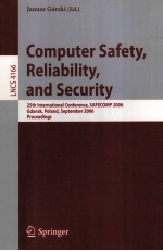 <em>Lecture</em> <em>Notes</em> <em>in</em> <em>Computer</em> <em>Science</em> 4166 <em>Computer</em> Safety