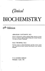 Clinical BIOCHEMISTRY  6th EDITION