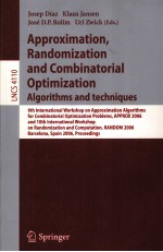<em>Lecture</em> <em>Notes</em> <em>in</em> <em>Computer</em> <em>Science</em> 4110 Approximation