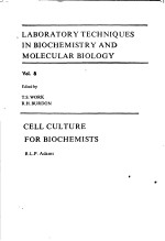 LABORATORY <em>TECHNIQUES</em> <em>IN</em> BIOCHEMISTRY <em>AND</em> MOLECULAR BIOLOGY VOL.8
