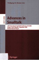 <em>Lecture</em> <em>Notes</em> <em>in</em> <em>Computer</em> <em>Science</em> 4406 <em>Advances</em> <em>in</em> Smalltalk 14th <em>In</em>ternational Smalltalk Conference