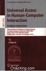 Lecture Notes in Computer <em>Science</em> 4555 Universal Access in Human-Computer Interaction Ambient Intera