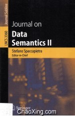 <em>Lecture</em> <em>Notes</em> <em>in</em> <em>Computer</em> <em>Science</em> 3360 Journal on Data Semantics II