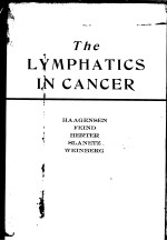 <em>THE</em> LYMPHATIC<em>S</em> IN CANCER