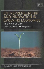 ENTREPRENEURSHIP AND <em>IN</em>NOVATION <em>IN</em> EVOLV<em>IN</em>G ECONOMIES THE ROLE <em>OF</em> LAW