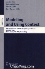 Lecture Notes <em>in</em> Artificial <em>In</em>telligence 3554 <em>Model<em>in</em>g</em> and Us<em>in</em>g Context 5th <em>In</em>ternational and <em>In</em>ter