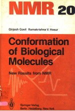 CONFORMATION OF BIOLOGICAL MOLECULES NEW RESULTS <em>FROM</em> NMR