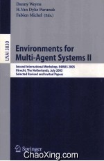 Lecture Notes in <em>Artificial</em> <em>Intelligence</em> 3830 Environments for Multi-Agent Systems II Second Interna