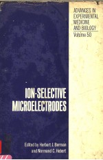 ADVAN<em>C</em>ES IN EXPERIMENTAL MEDI<em>C</em>INE AND BIOLOGY  VOLUME 50  ION-SELE<em>C</em>TIVE MI<em>C</em>ROELE<em>C</em>TRODES