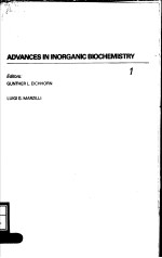 <em>ADVANCES</em> <em>IN</em> <em>IN</em>ORGANIC BIOCHEMISTRY  1