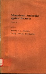 MONOCLONAL ANTIBODICS AGAINST BACTERIA  VOLUME III