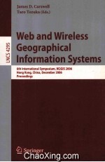 Lecture Notes in Computer <em>Science</em> 4295 Web and Wireless Geogeaphical Information Systems 6th Interna