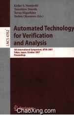Lecture Notes in Computer <em>Science</em> 4762 Automated Technology for Verification and Analysis 5th Intern