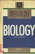 THE FACTS <em>ON</em> FILE DICTI<em>ON</em>ARY OF BILOGY
