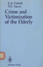 CEIME AND VICTIMIZATION O<em>F</em> THE ELDERLY