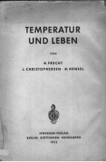 TEMPERATUR UND LE<em>B</em>EN