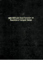 2000 IEEE 41st Annual Symposium on Foundations <em>of</em> Computer <em>Science</em>