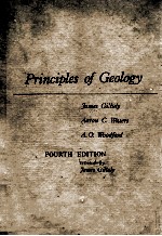 PR<em>IN</em>CIPLES <em>OF</em> GEOLOGY FOUTH <em>EDITION</em>