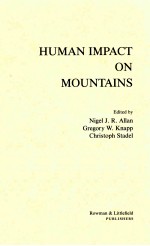HUMAN IMPACT <em>ON</em> MOUNTAINS