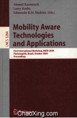 Lecture Notes <em>in</em> Computer <em>Science</em> 3284 Mobility Aware Technologies <em>and</em> <em>Applications</em> First <em>In</em>ternatio
