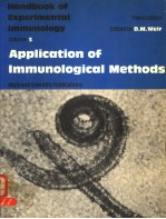 <em>HANDBOOK</em> OF EXPERIMENTAL IMMUNOLOGY IN THREE VOLUMES  VOLUME 3  APPLICATION OF IMMUNOLOGICAL METHODS