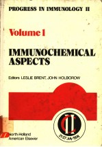 PROGRESS IN IMMUNOLOGY Ⅱ  VOLUME <em>1</em>  IMMUNOCHEMICAL ASPECTS