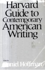 Harvard <em>Guide</em> <em>to</em> Contemporary American Writing