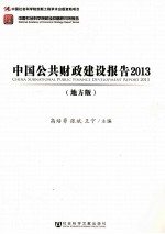 中国公共财政建设报告  2013  地方版