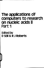 THE APPLICATIONS OF COMPUTERS <em>TO</em> <em>RESEARCH</em> ON NUCLEIC ACIDS Ⅱ PART 1