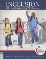 INCLUSION EFFECTIVE PR<em>A</em>CTICES <em>FOR</em> <em>A</em>LL <em>STUDENTS</em>