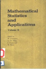 MATHEMATICAL STATISTICS <em>AND</em> <em>APPLICATIONS</em>  VOLUME B