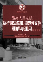 最高人民法院执行司法解释、规范性文件理解与适用  2010-2013