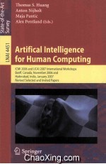 Lecture Notes in <em>Artificial</em> <em>Intelligence</em> 4451 Artifical <em>Intelligence</em> for Human Computing ICMI 2006 a