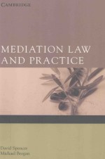 MEDIATION LAW <em>AND</em> <em>PRACTICE</em>