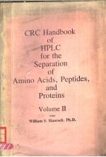 CRC HANDBOOK OF HPLC <em>FOR</em> THE SEPARATION OF AMINO ACIDS