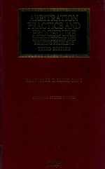 ARBITRATION <em>PRACTICE</em> <em>AND</em> PROCEDURE INTERLOCUTORY <em>AND</em> HEARING PROBLEMS