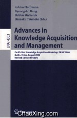 Lecture Notes in <em>Artificial</em> <em>Intelligence</em> 4303 Advances in Knowledge Acquisition and Management Pacif