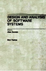 Disign and <em>Analysis</em> <em>of</em> S<em>of</em>tware <em>Systems</em>