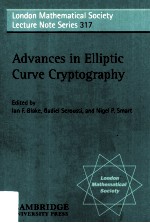 London Mathematical Society <em>Lecture</em> Note Series.317 <em>Advances</em> <em>in</em> Elliptic Curve Cryptography