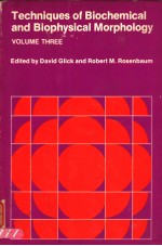 T<em>E</em>CHNIQU<em>E</em>S OF BIOCH<em>E</em>MICAL AND BIO<em>P</em>HYSICAL MOR<em>P</em>HOLOGY VOLUM<em>E</em> 3