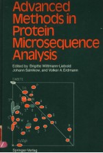 ADVANCED <em>METHODS</em> IN PROTEIN MICROSEQUENCE <em>ANALYSIS</em>